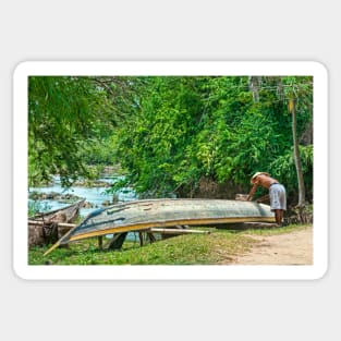 Boatman Sticker